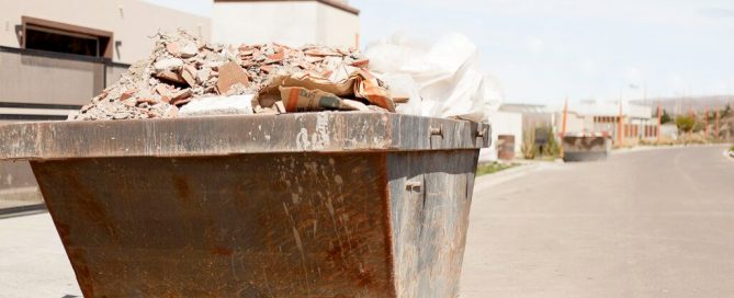 Contenedores de escombros en Valencia